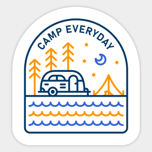 Camp Everyday 2 Sticker